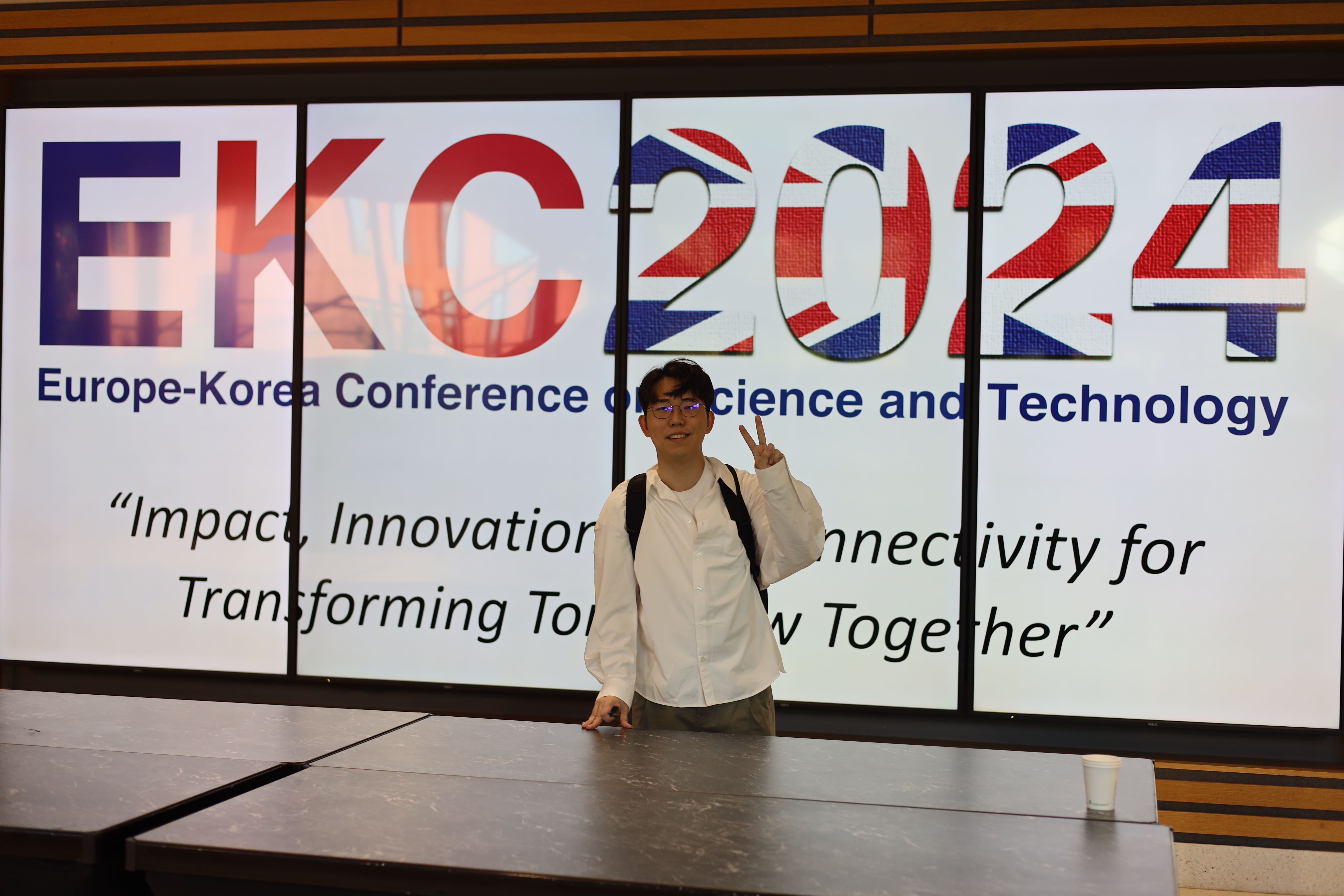 Useok Kang at EKC 2024 in Warwick
